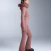 Wasserabweisender, figurbetonter Stretch-Jumpsuit für Skifahren