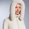 Wasserabweisender, figurbetonter Stretch-Ski-Jumpsuit im Colour-Block-Design