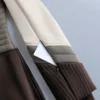 Wasserabweisender, figurbetonter Stretch-Ski-Jumpsuit im Colour-Block-Design