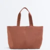Weiche Shopper-Tasche mit Reissverschluss Weiche Shopper-Tasche mit Reissverschluss