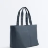 Weiche Shopper-Tasche mit Reissverschluss Weiche Shopper-Tasche mit Reissverschluss