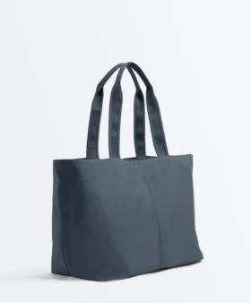 Weiche Shopper-Tasche mit Reissverschluss