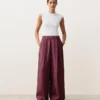 Weite Hose aus 100 % Leinen Weite Hose aus 100 % Leinen