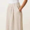 Weite Hose aus 100 % Leinen Weite Hose aus 100 % Leinen