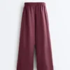 Weite Hose aus 100 % Leinen Weite Hose aus 100 % Leinen