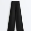 Weite Hose aus Soft Touch Modal mit Hohlsaum Weite Hose aus Soft Touch Modal mit Hohlsaum