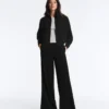 Weite Hose aus Soft Touch Modal mit Hohlsaum Weite Hose aus Soft Touch Modal mit Hohlsaum