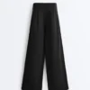 Weite Hose aus Soft Touch Modal mit Hohlsaum Weite Hose aus Soft Touch Modal mit Hohlsaum