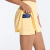 Zeilagiger, hoch taillierter Short-Rock